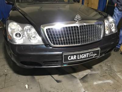 Окончательный результат по восстановлению фар Maybach