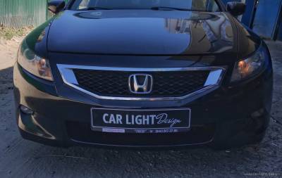 Полировка фар Honda