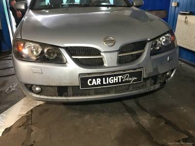 Восстановление света автомобиля Nissan Almera