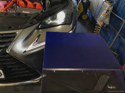 Диагностика BI-LED module в фарах Lexus NX 300 Hybrid