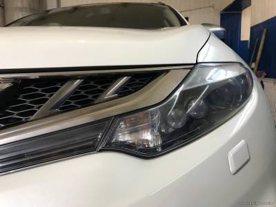 восстановление фар Nissan