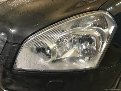 герметизация фары Nissan