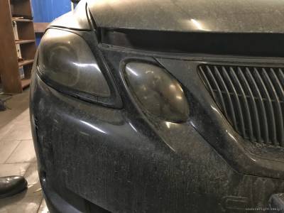 Оптика Lexus GX 300 до установки билинзы