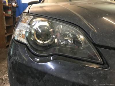 Оптика Subaru после работы специалистов Сar Light Design