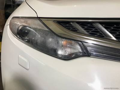 герметизация фар Nissan