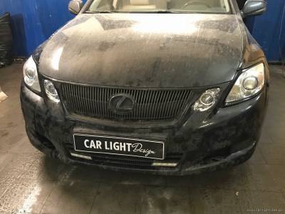 Установленные билинзы Lexus GX 300