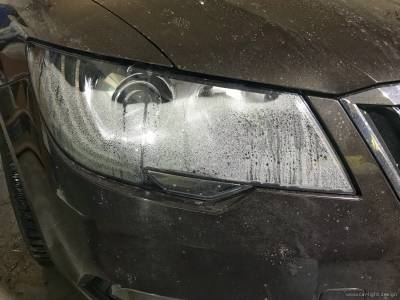 Ремонт трещин Skoda