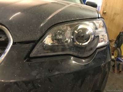 Оптика Subaru после работы специалистов Сar Light Design