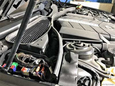 Установка новой сигнализации Mercedes-Benz