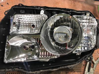 Распакованная фара Honda Pilot