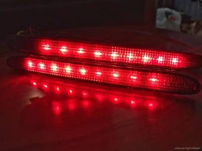 Катафоты автомобиля с Led технологиями
