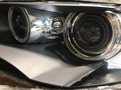 Внутренняя чистка фары BMW X6