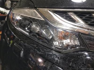 Новые билинзы 3.0 дюйма в фарах Nissan Murano