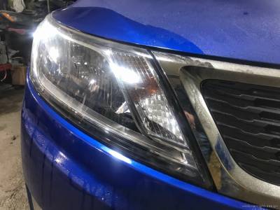 Фары Kia Rio до установки ксенона