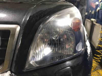 Галогенные фары Toyota Prado 120 до модернизации