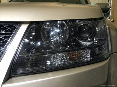 Оптика Suzuki после полировки