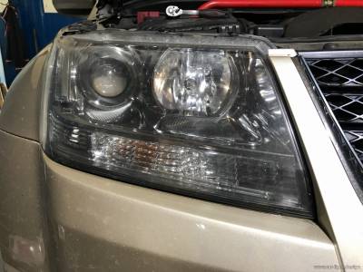 Оптика Suzuki до полировки