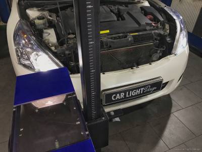 Настройка света фар Nissan Teana