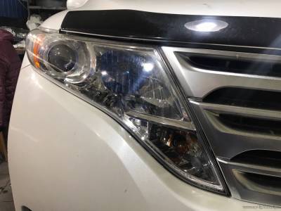 Фары Toyota Venza после полировки