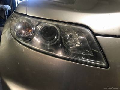 Фары Infiniti FX35 до замены линз