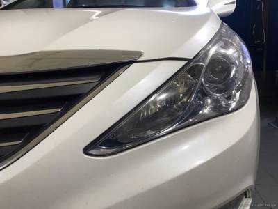Оптика Hyundai до замены линз
