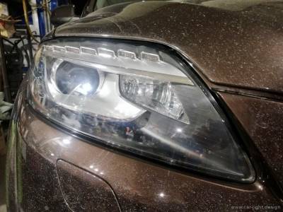 Профилактика фар Audi Q7