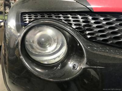 Фары Nissan Juke до ремонта