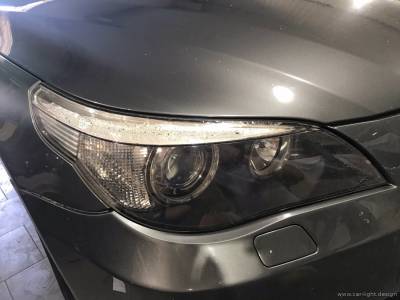 Фара BMW с конденсатом