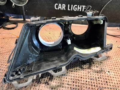 Подготовка блок фары BMW e46