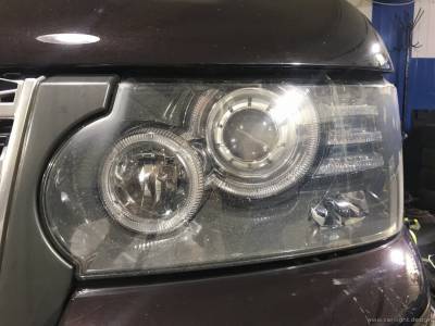 Оптика Range Rover Vogue до профилактики