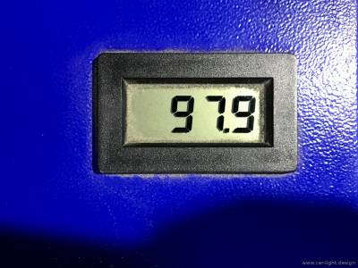 Сила светового потока фары после ремонта