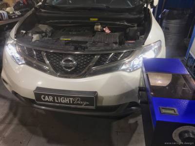 Настройка фар Nissan Murano прибором