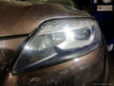 Профилактика фар Audi Q7