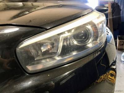 Фара KIA Ceed с галогенной линзой
