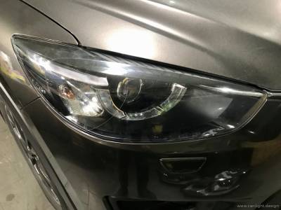 Перегоревшая светодиодная ресничка в фаре Mazda CX-5
