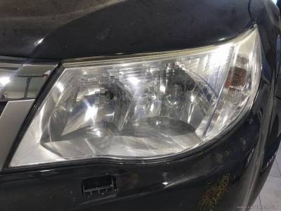 Фары Subaru Forester до замены стекла