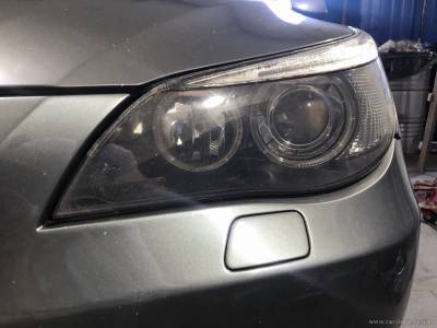 Фара BMW с внутренней влагой