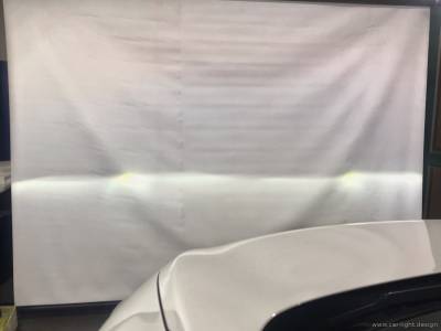 Проекция света фар Nissan Murano