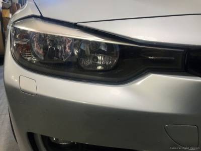 Галогенная фара BMW F30 до установки биксеноновой линзы