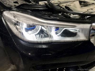 Ремонт запотевавшей фары BMW G11