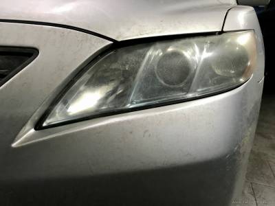 Состояние фар Toyota Camry до ремонта