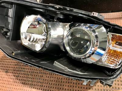 Установка модуля биксенонового света в галогенную фару BMW F30