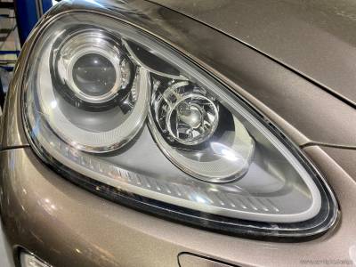Оптика автомобиля до установки bi-led линз