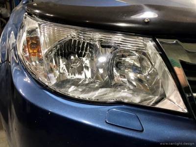 Фара Subaru Forester 3 SH с новым стеклом