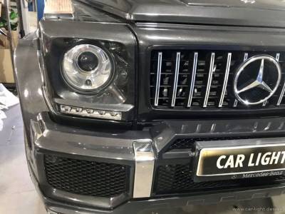 Фара Mercedes-Benz G63 с новым стеклом