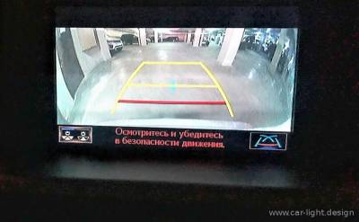 Парктроник с камерой заднего вида